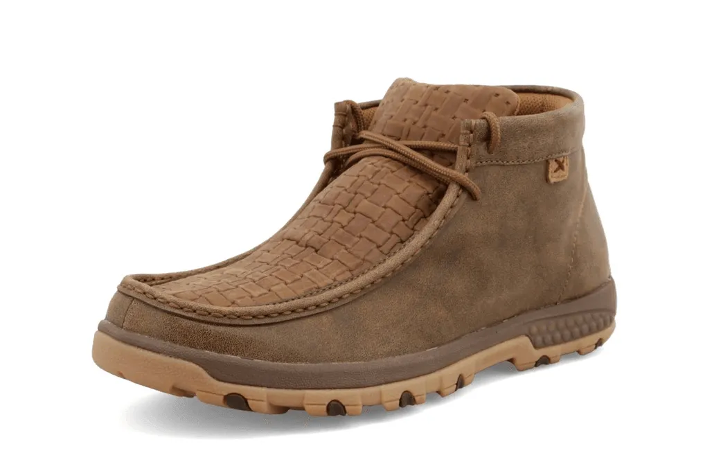 Men's Bomber Chocolate Chukka Moccasins