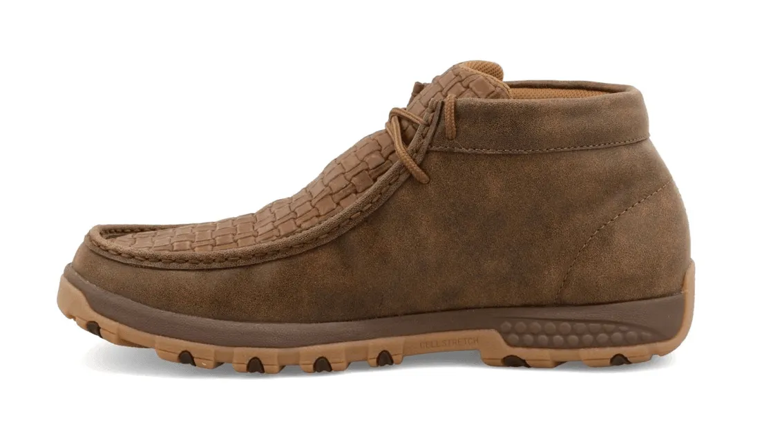 Men's Bomber Chocolate Chukka Moccasins