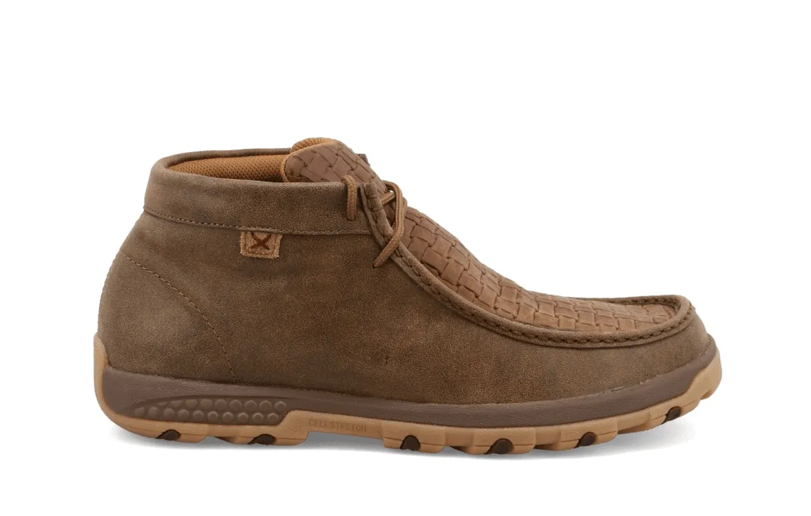 Men's Bomber Chocolate Chukka Moccasins