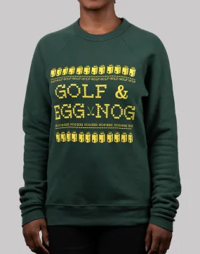 Unisex Ugly Golf and Egg Nog Sweatshirt