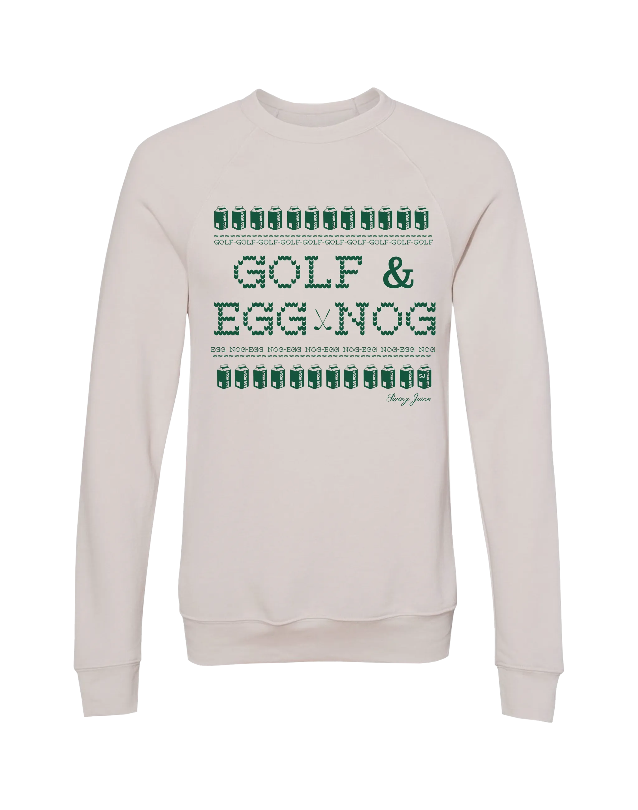 Unisex Ugly Golf and Egg Nog Sweatshirt