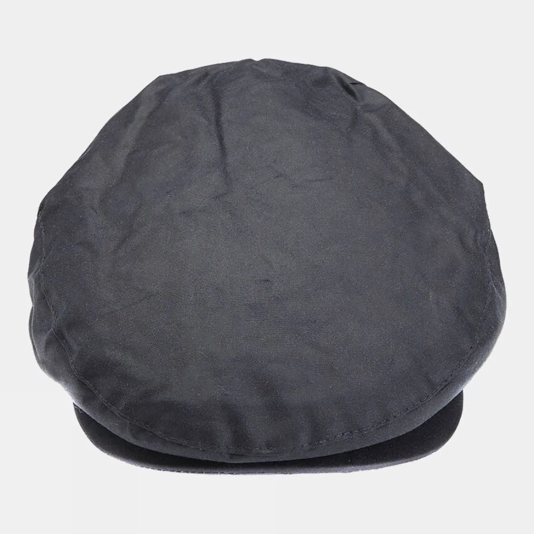 Unisex Wax Flat Cap