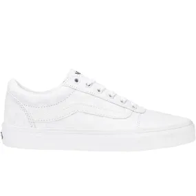 Vans Womens Ward Checkerboard Trainers - White