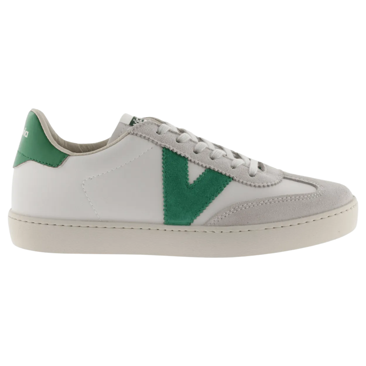 Victoria Shoes Berlin Faux Leather & Split Leather Cyclist Trainers