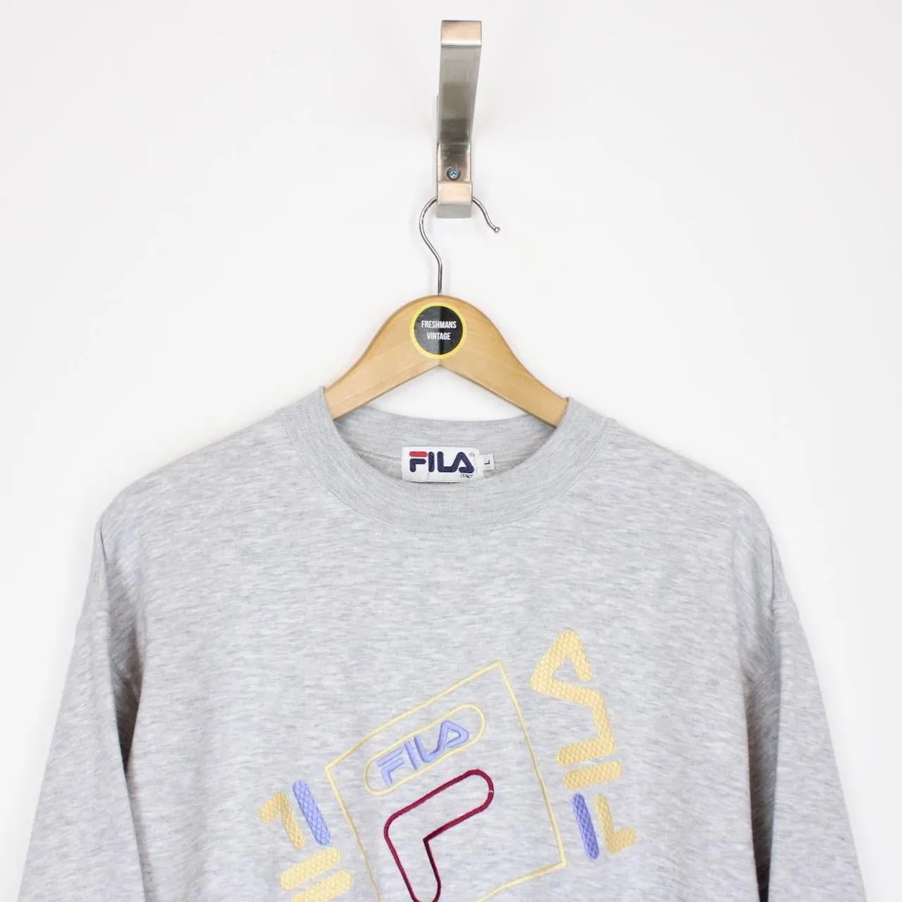 Vintage Fila Sweatshirt Medium