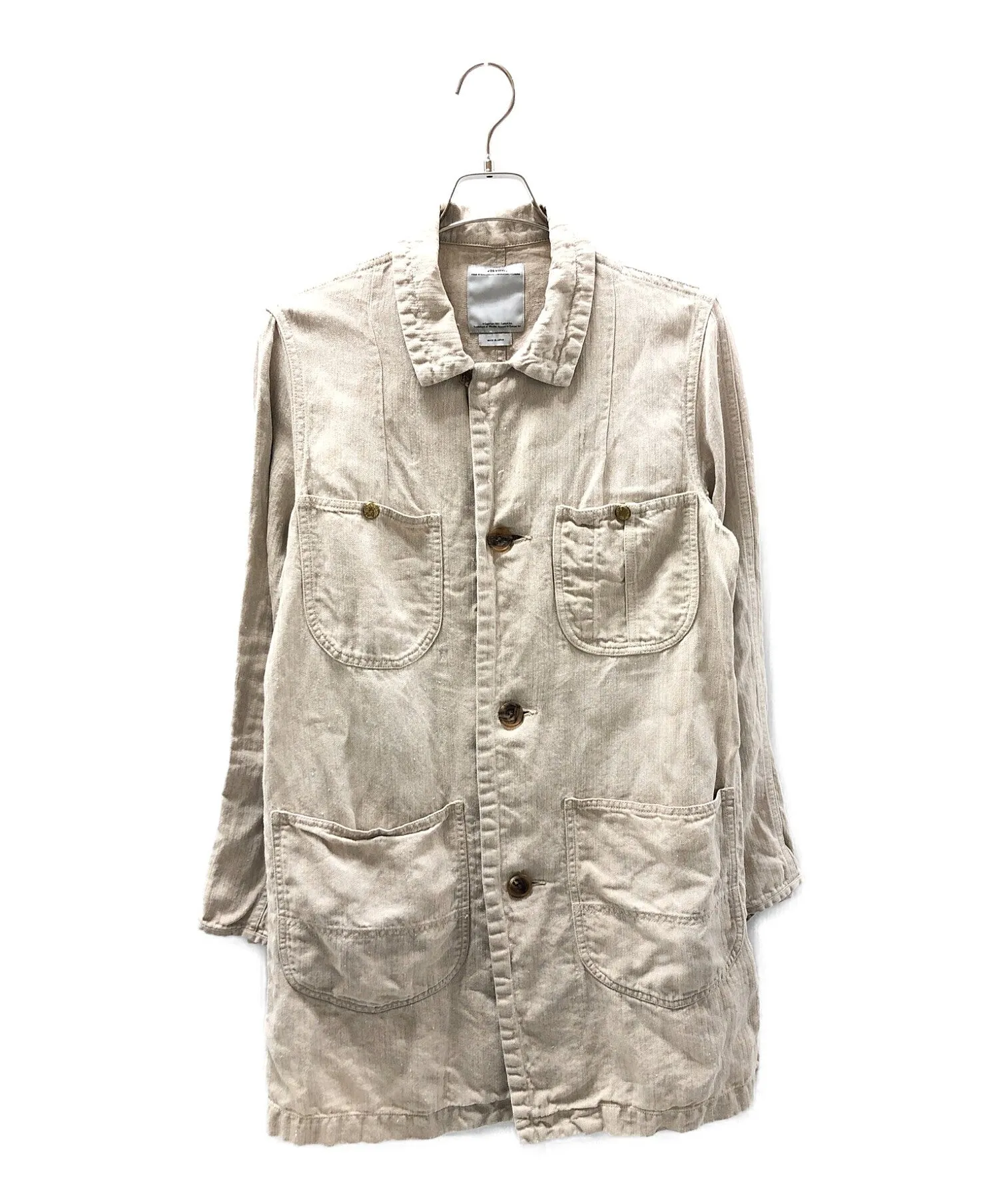 visvim 0414905013001 Preowned Linen Coat - Buy Now