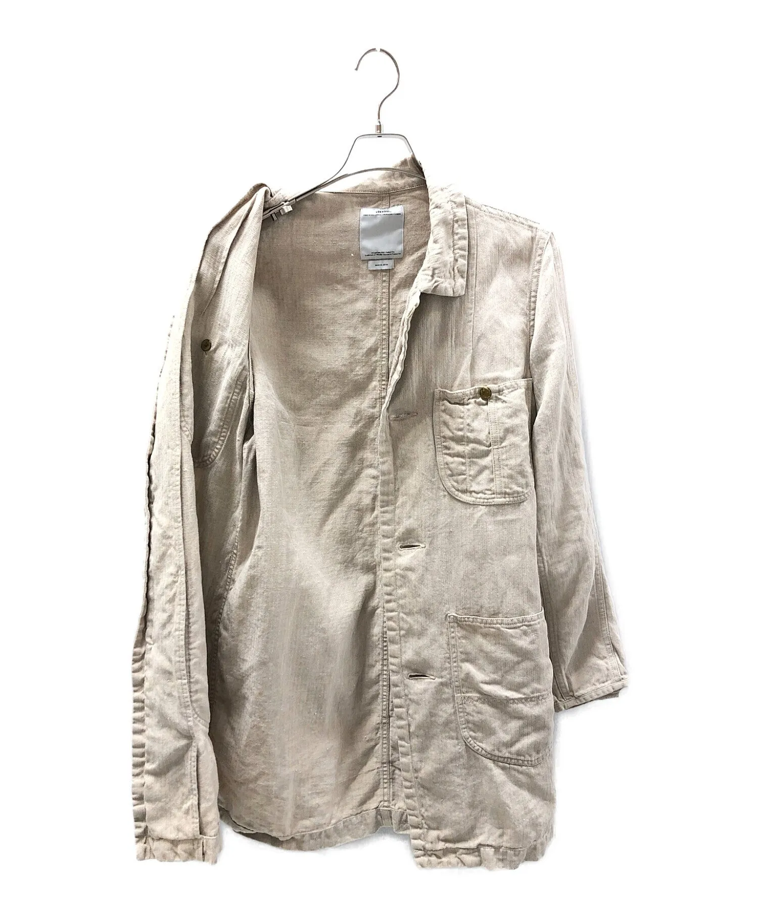 visvim 0414905013001 Preowned Linen Coat - Buy Now