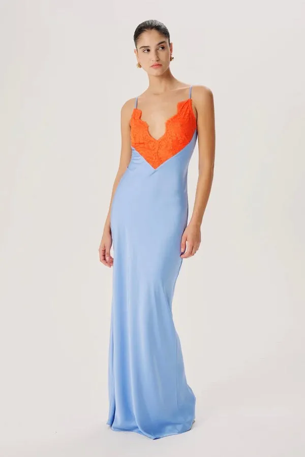 Cornflower Orange Dress by Vito