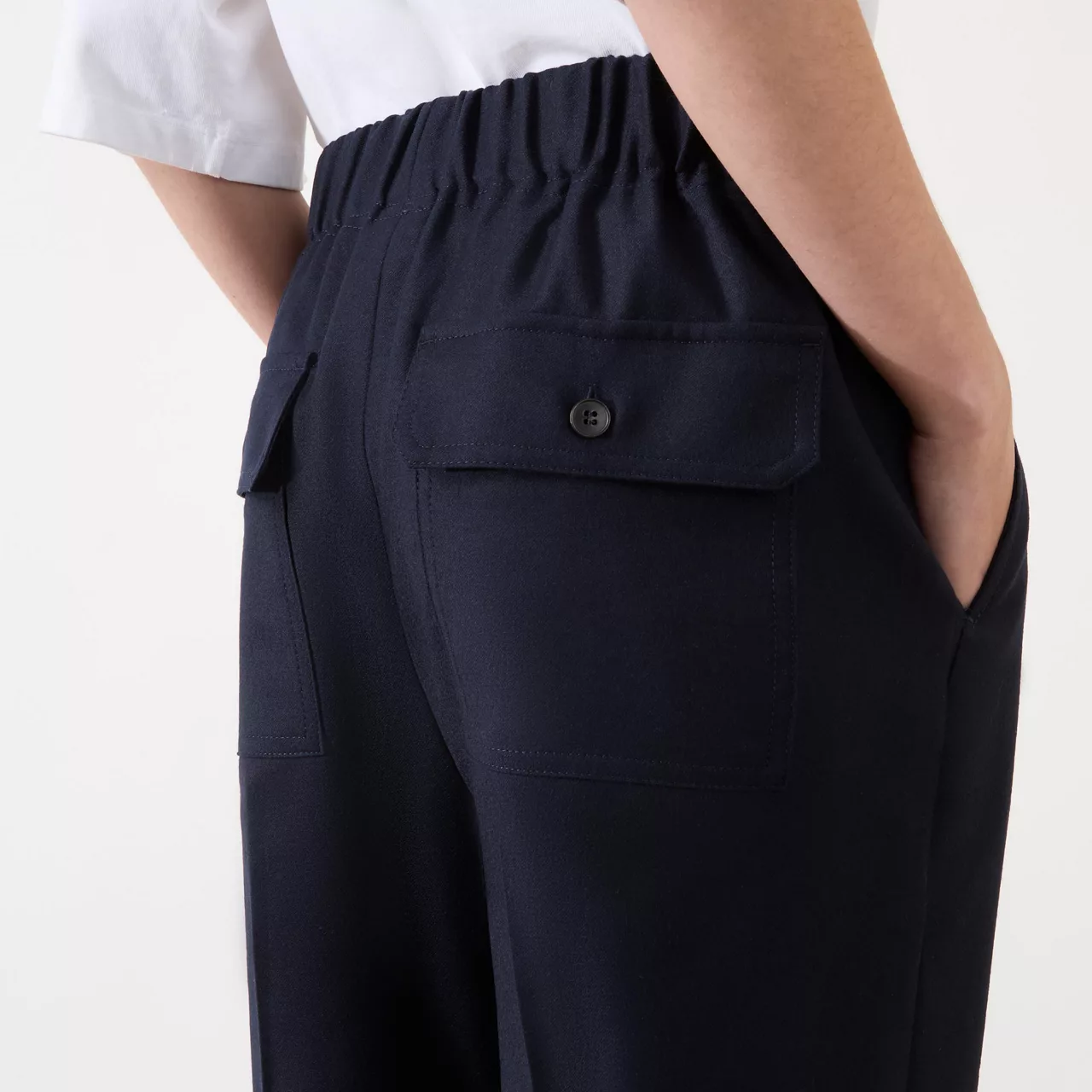 WEEKEND MAX MARA Hateley Slim Trousers - Navy