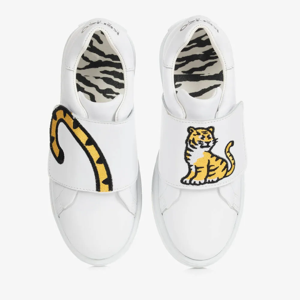 White KOTORA Leather Trainers