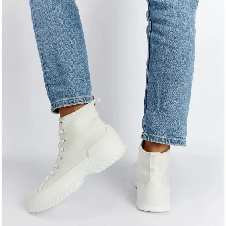 White Ronchis high-top sneakers