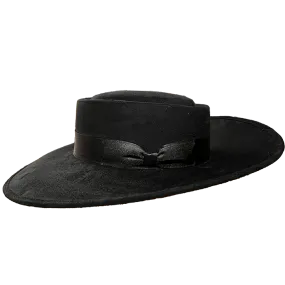 Whittier Zoot Suit Tando Hat - BLACK