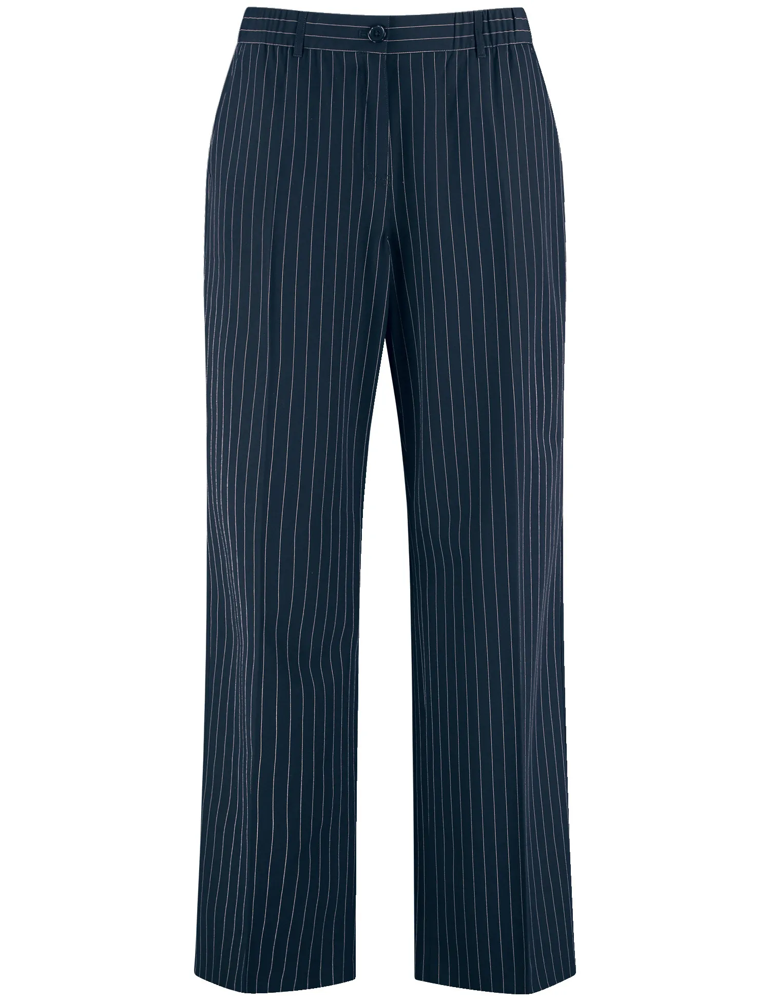 Wide trousers with pinstripes, Carlotta