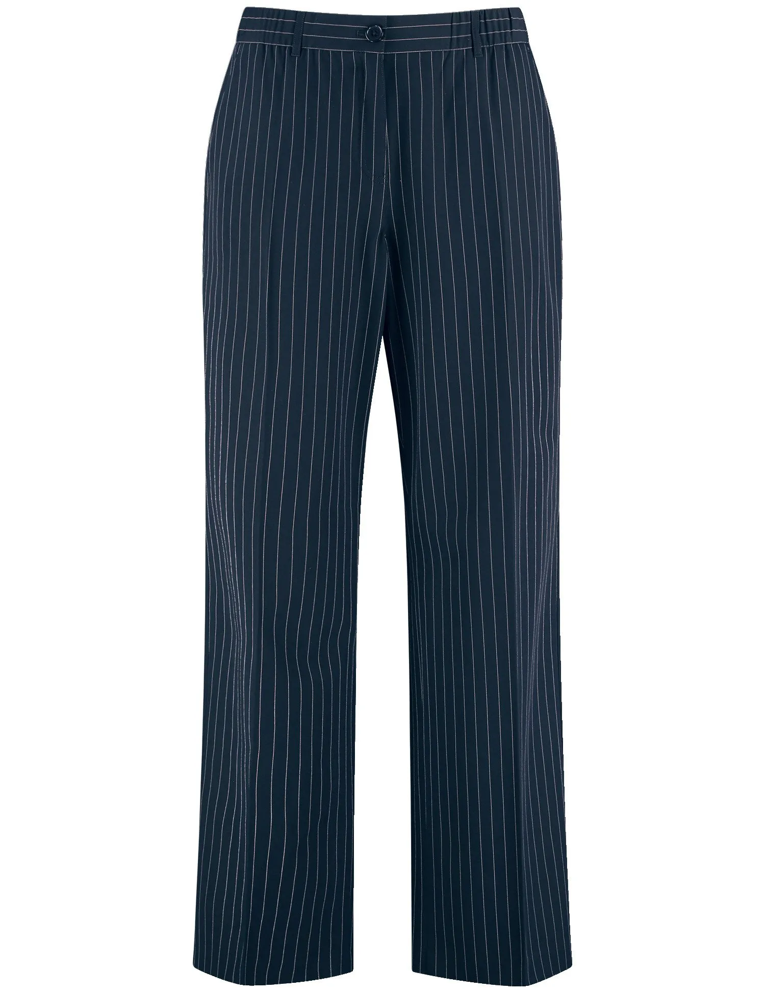 Wide trousers with pinstripes, Carlotta