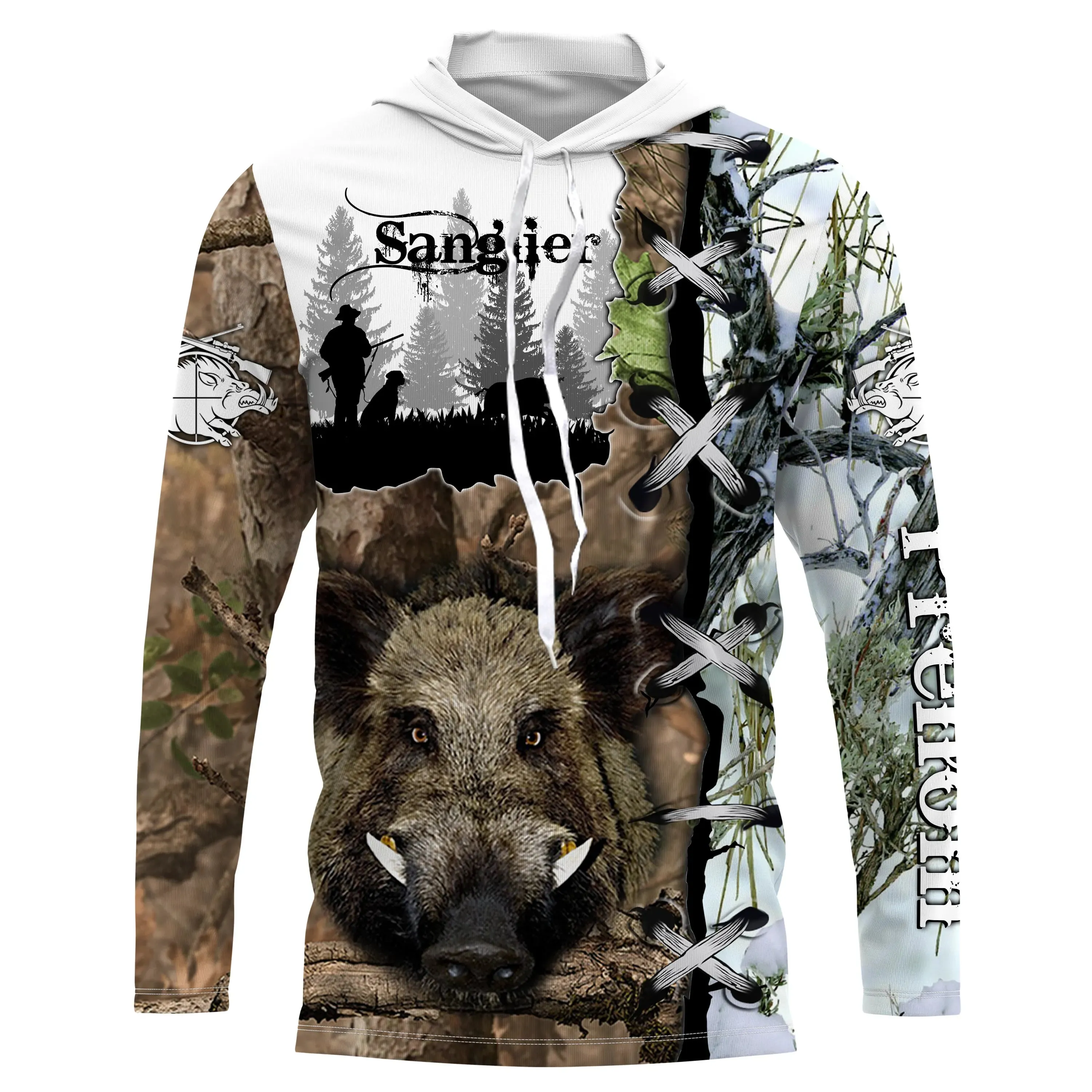 Wild Boar Hunting T-shirt, Personalized Gift for Hunters - CT29082220