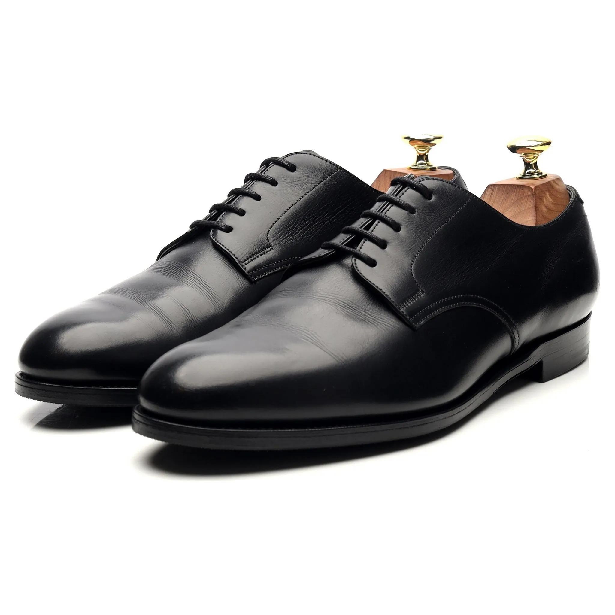 'Windermere' Black Leather Derby UK 8.5 E