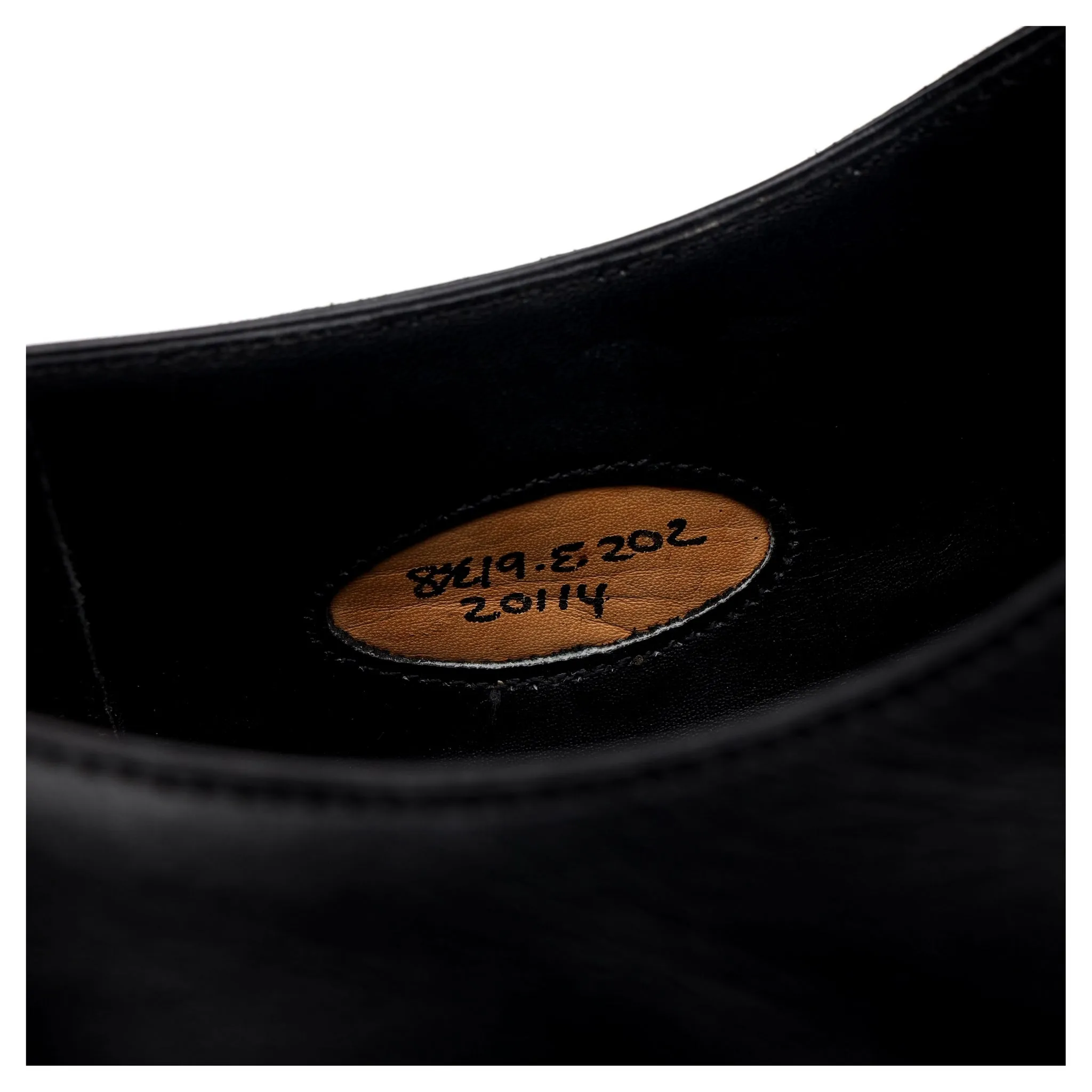 'Windermere' Black Leather Derby UK 8.5 E