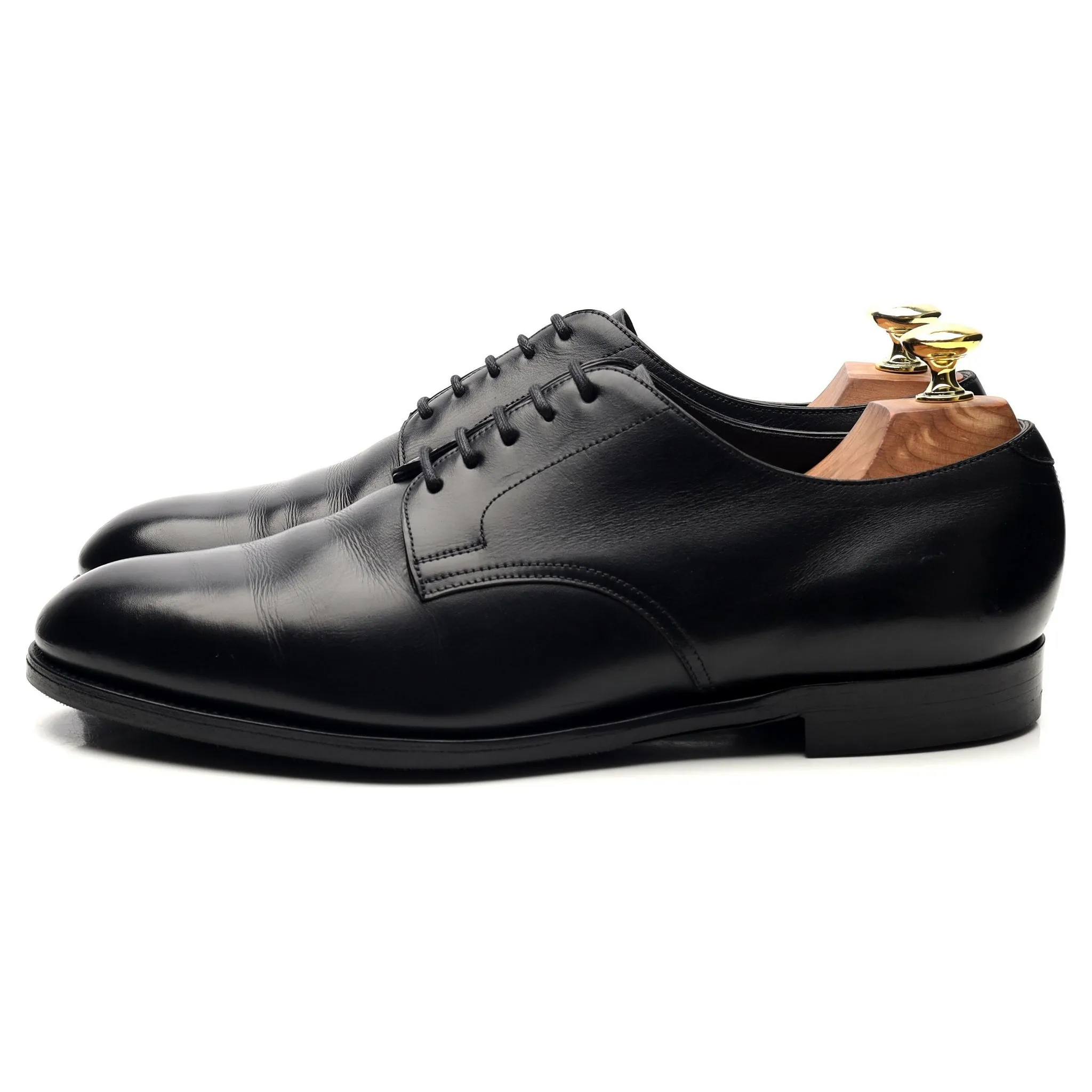 'Windermere' Black Leather Derby UK 8.5 E