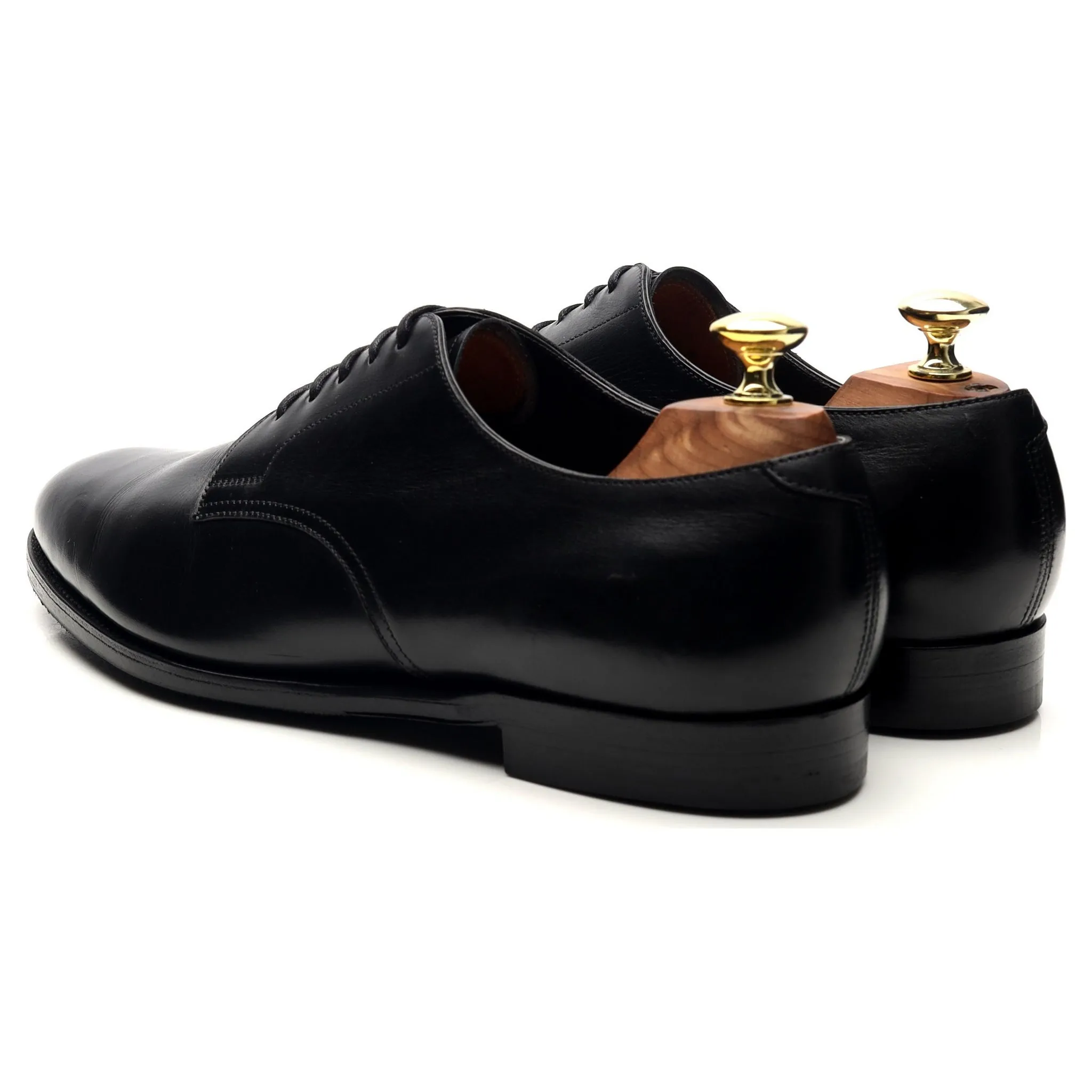 'Windermere' Black Leather Derby UK 8.5 E