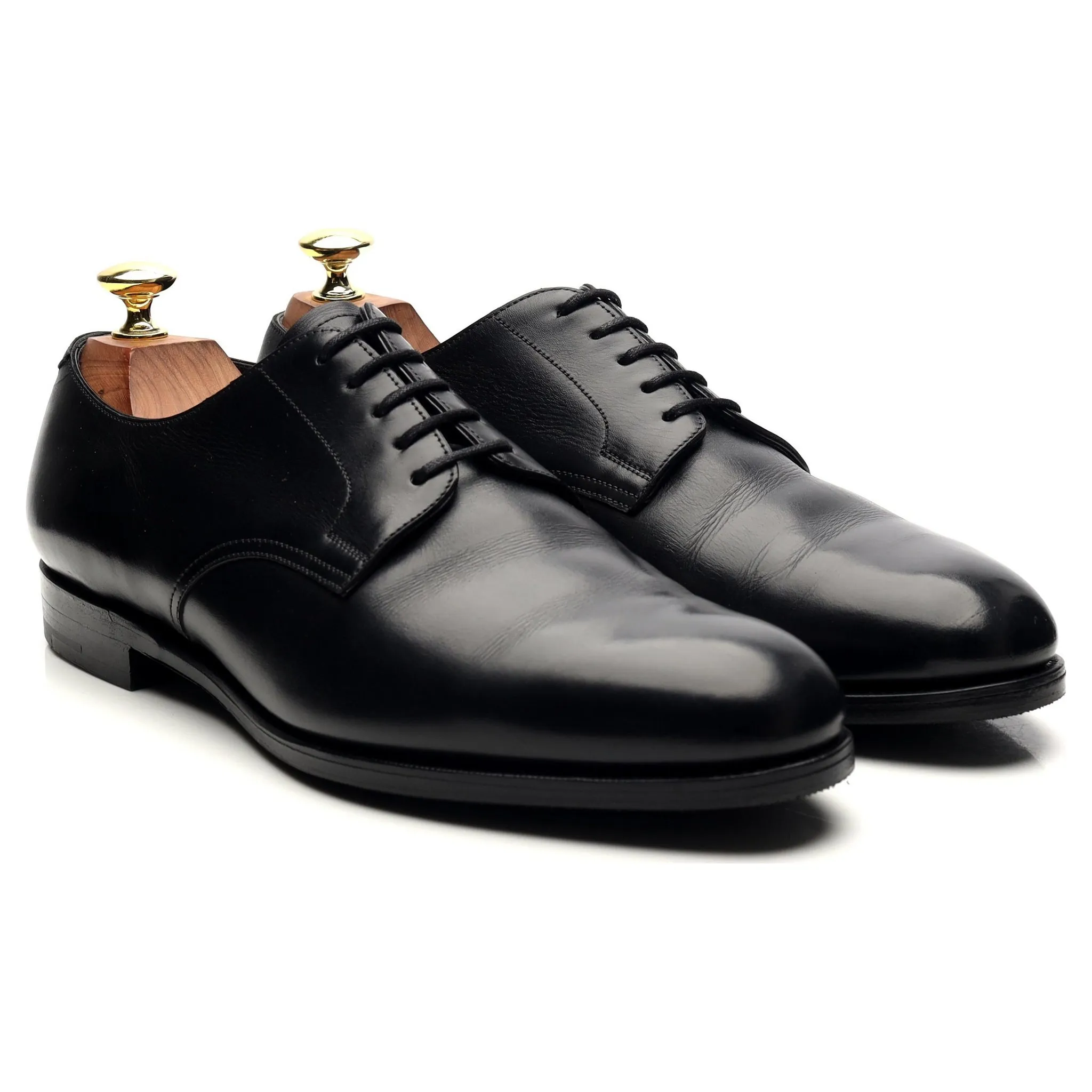 'Windermere' Black Leather Derby UK 8.5 E