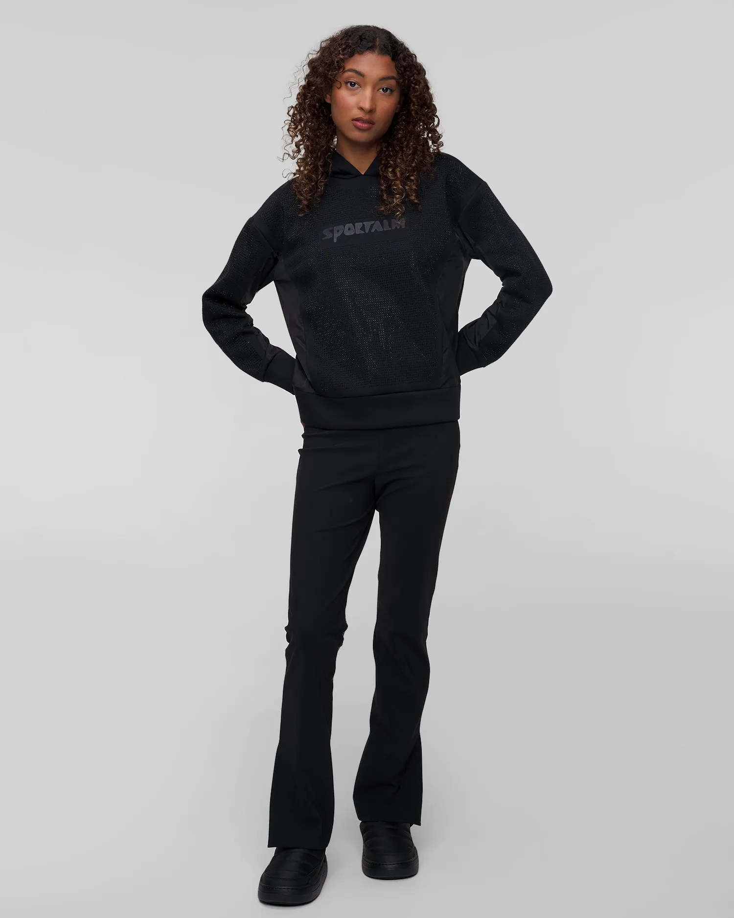 Women's black sweatshirt Sportalm 1854008658-5900