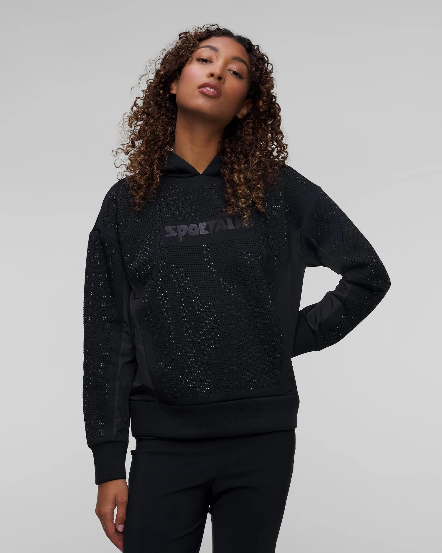 Women's black sweatshirt Sportalm 1854008658-5900