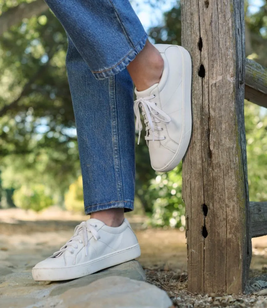 Women's Eco Bay Oxfords, Full-Grain Leather