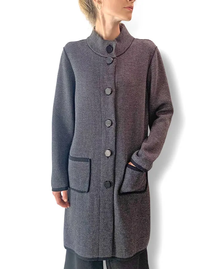 Women’s High Collar Coat