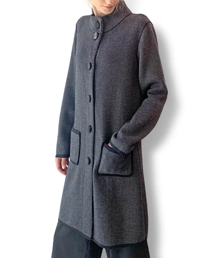 Women’s High Collar Coat