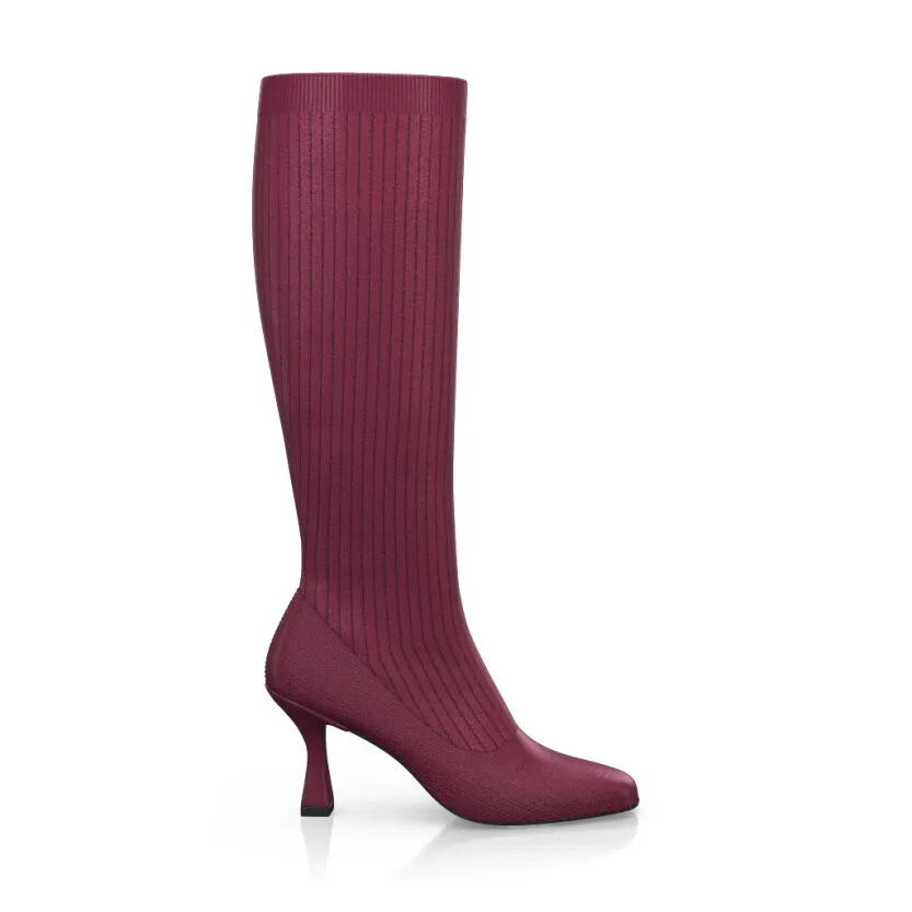 Women's Knitted Boots with Style and Comfort