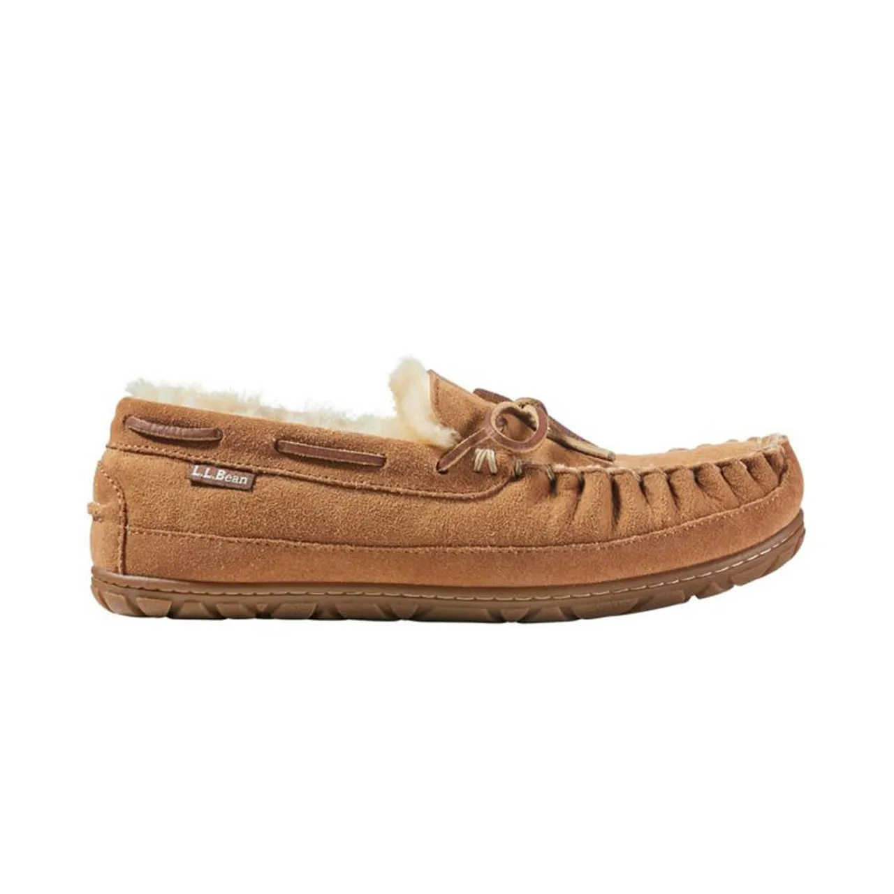 Women's Brown Wicked Good Camp L.L.Bean Moccasins