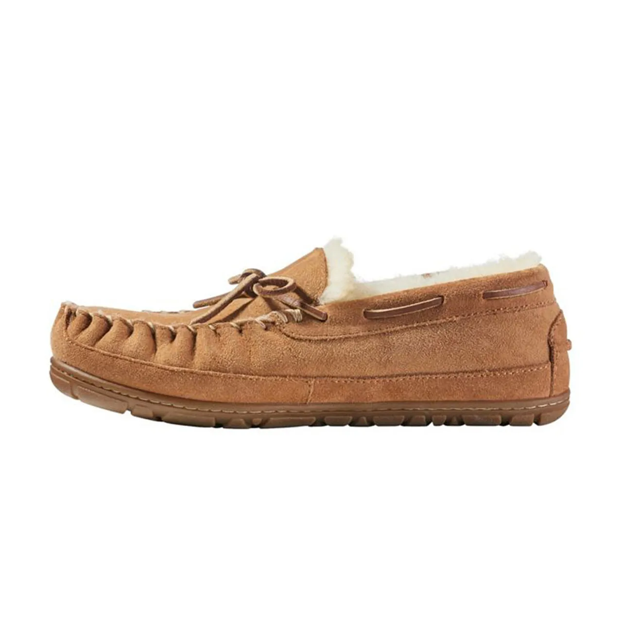 Women's Brown Wicked Good Camp L.L.Bean Moccasins