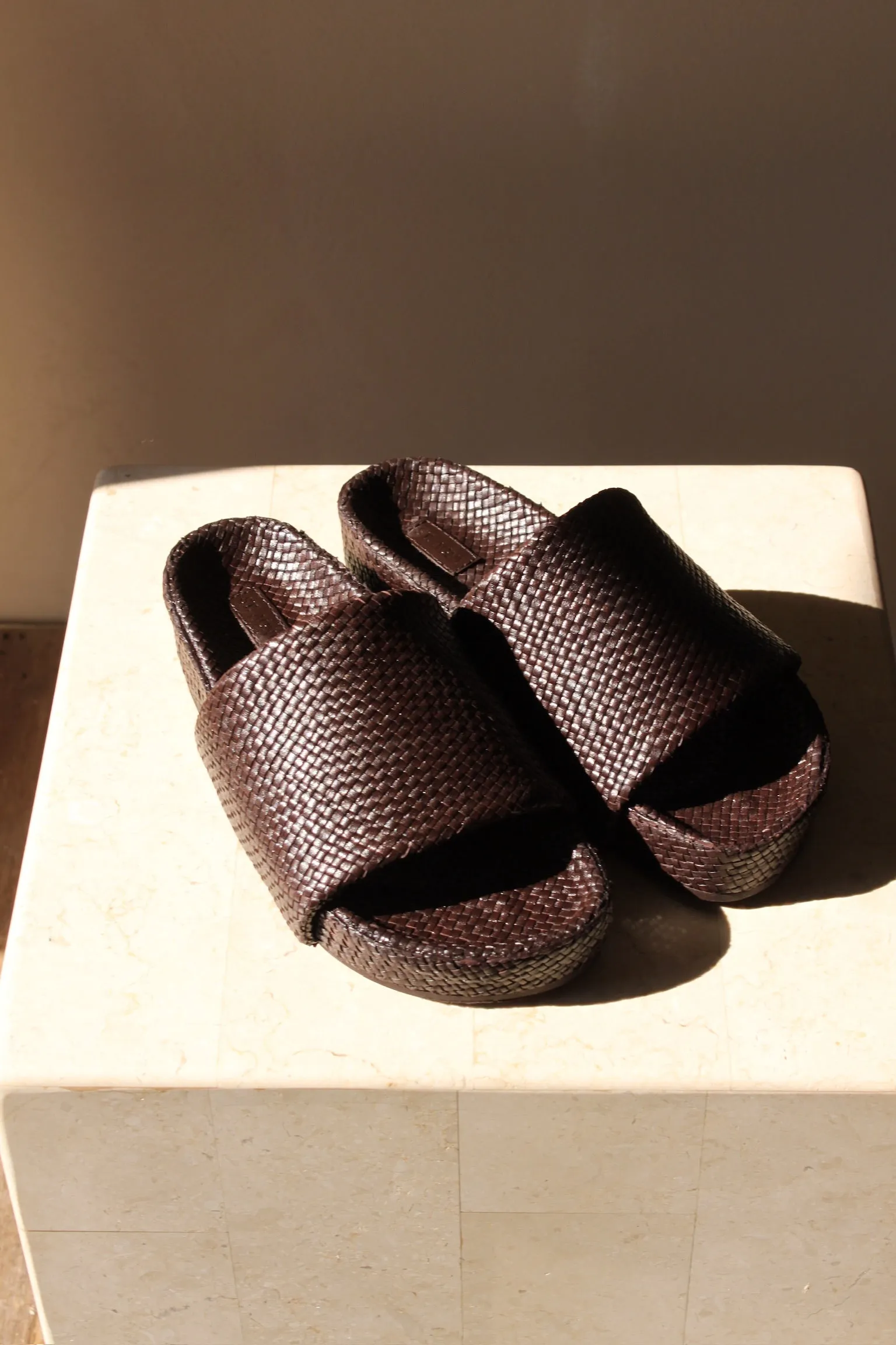 Woven Everyday Flatform Slide