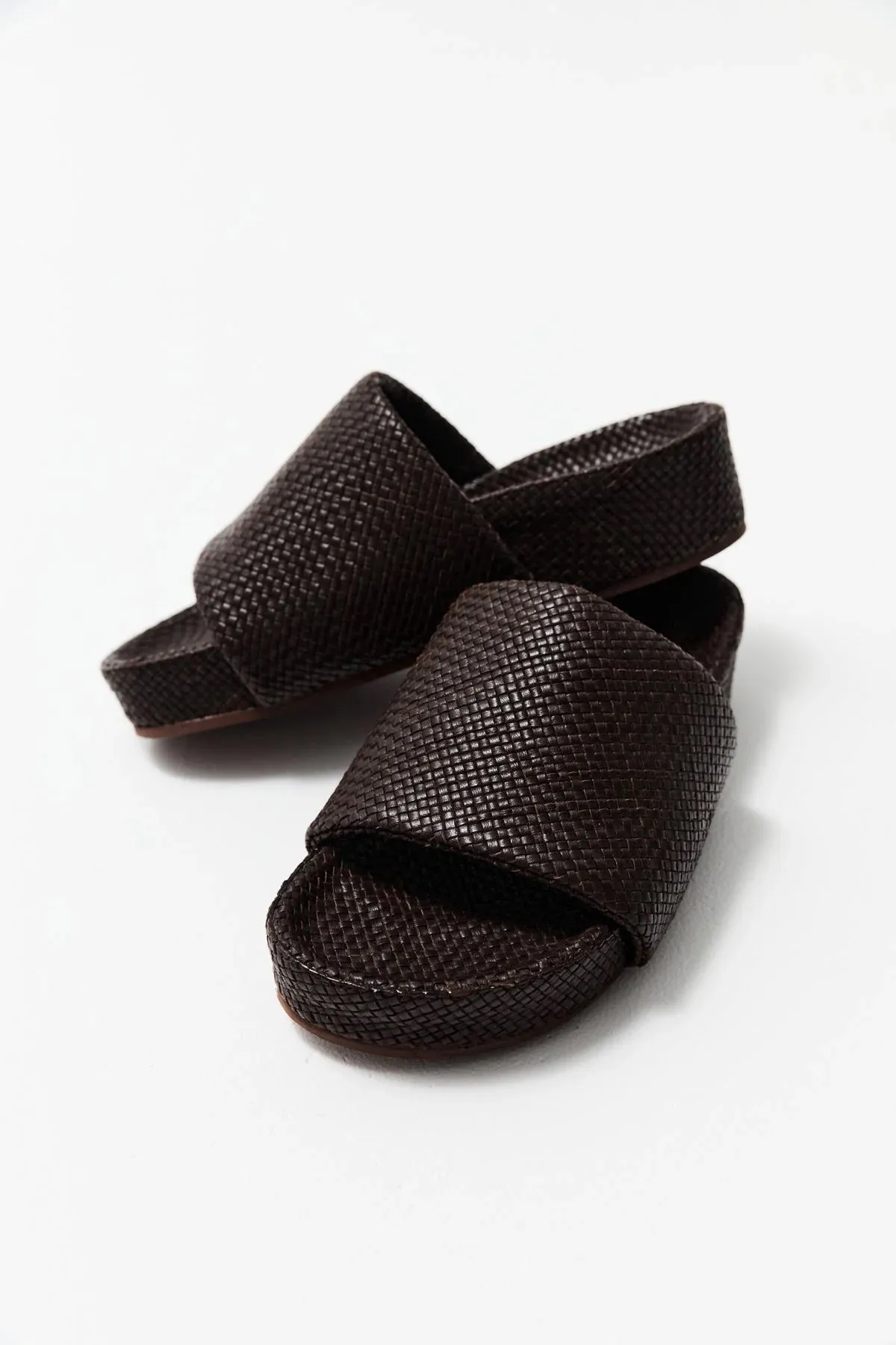 Woven Everyday Flatform Slide