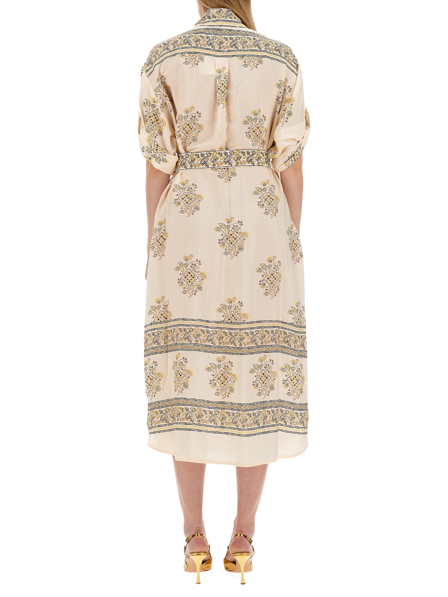 Zimmermann belted dress - Shop now at [Retailer Name]