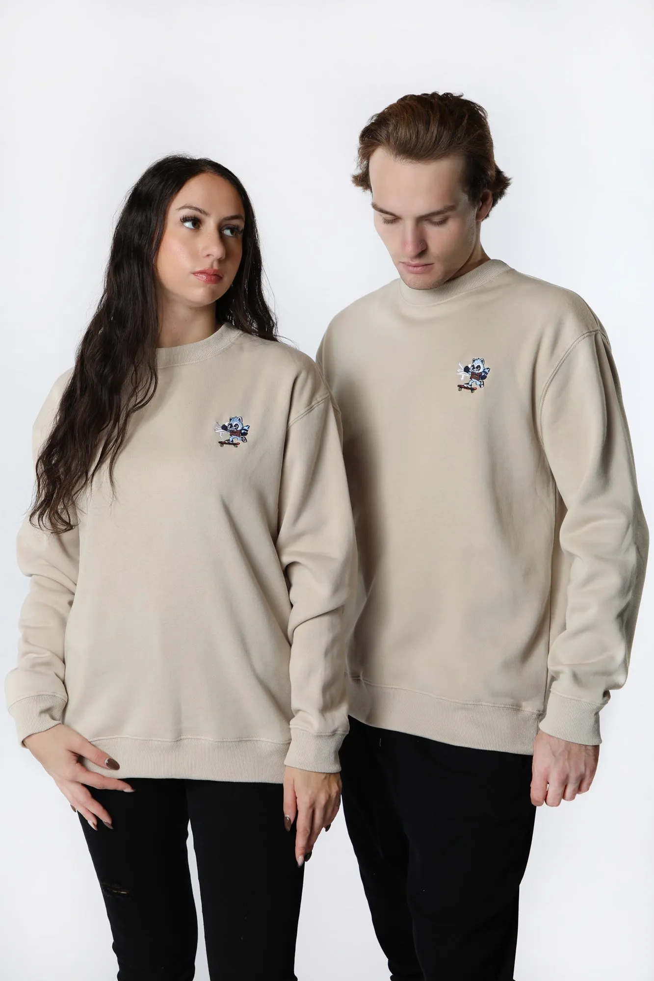 Zoo York Graphic Embroidered Sweatshirt Unisex