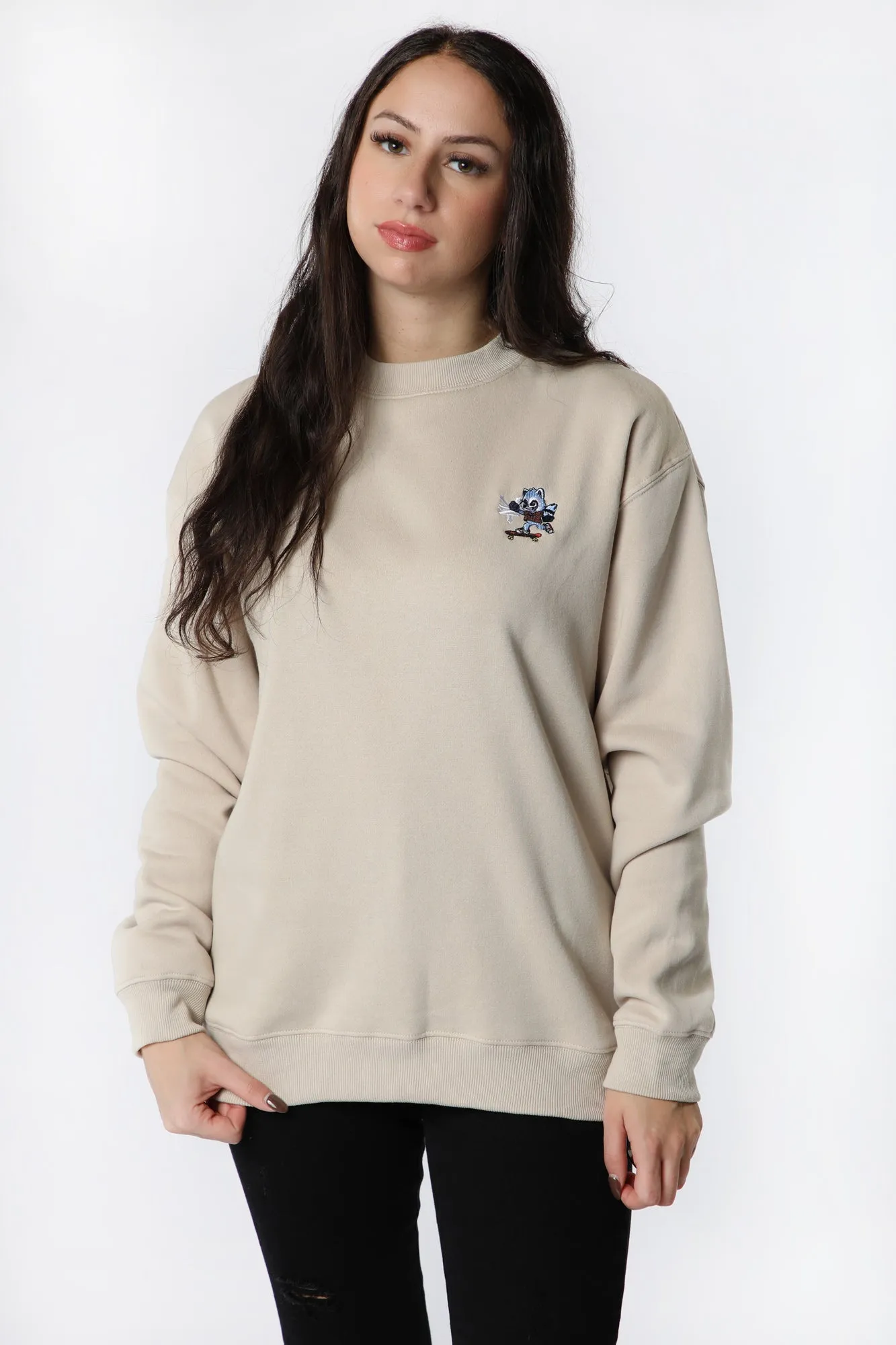 Zoo York Graphic Embroidered Sweatshirt Unisex