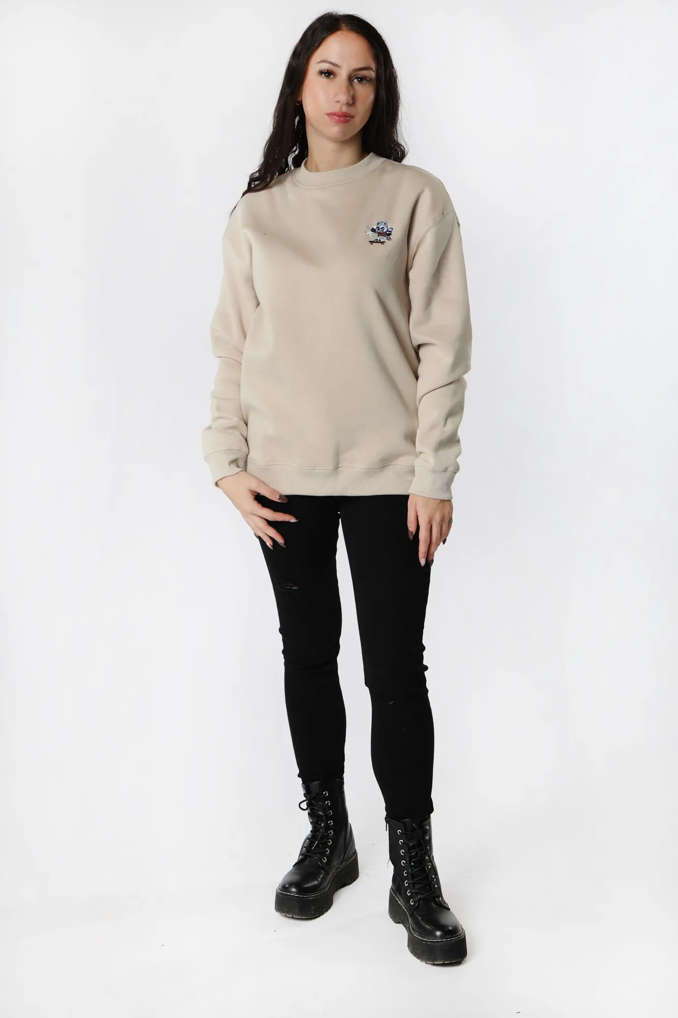 Zoo York Graphic Embroidered Sweatshirt Unisex